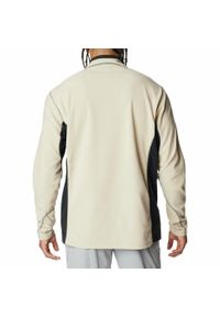 columbia - Bluza polarowa męska Columbia Klamath Range II Half Zip. Kolor: beżowy. Materiał: polar. Sport: turystyka piesza