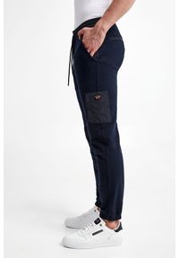 PAUL & SHARK - Spodnie dresowe męskie PAUL&SHARK. Materiał: dresówka. Wzór: aplikacja