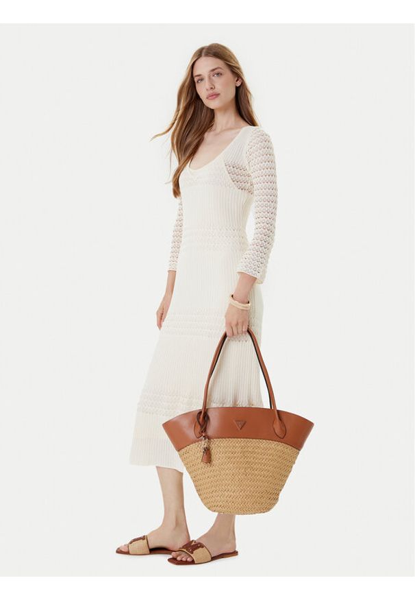 Guess Torebka Venere HWWG96 34230 Brązowy. Kolor: brązowy