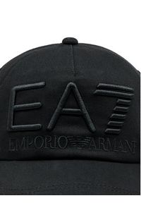 EA7 Emporio Armani Czapka z daszkiem 245091 CC980 07320 Czarny. Kolor: czarny. Materiał: bawełna, materiał #3