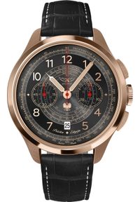 AVIATOR - Zegarek męski Aviator V.4.40.2.353.4 PL czarny. Kolor: czarny #1