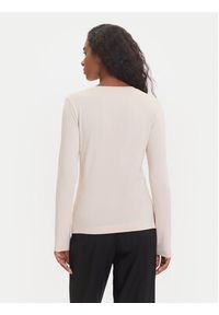 Guess Bluzka W5BI75 J1314 Beżowy Regular Fit. Kolor: beżowy. Materiał: bawełna #3