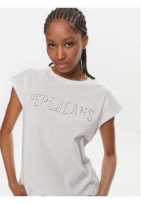 Pepe Jeans T-Shirt Lilith PL505837 Biały Regular Fit. Kolor: biały. Materiał: bawełna #4