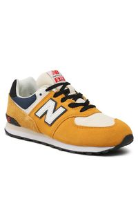 Sneakersy New Balance. Kolor: żółty. Model: New Balance 574