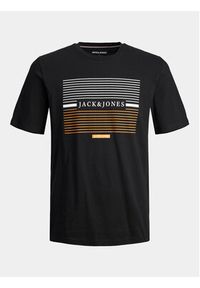 Jack & Jones - Jack&Jones T-Shirt Cyrus 12247810 Czarny Standard Fit. Kolor: czarny. Materiał: bawełna #6