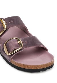Birkenstock Klapki Arizona Big Buckle Hex 1029267 Różowy. Kolor: różowy. Materiał: skóra #5