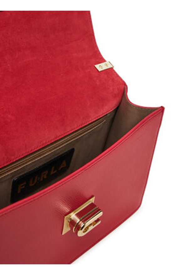 Furla Torebka BAFIACO ARE000 BG RUB00 Czerwony. Kolor: czerwony. Materiał: skórzane