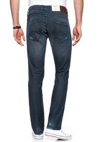 Mustang - JEANSY MĘSKIE MUSTANG Chicago Tapered DENIM BLACK 1006669 4000 884 #6