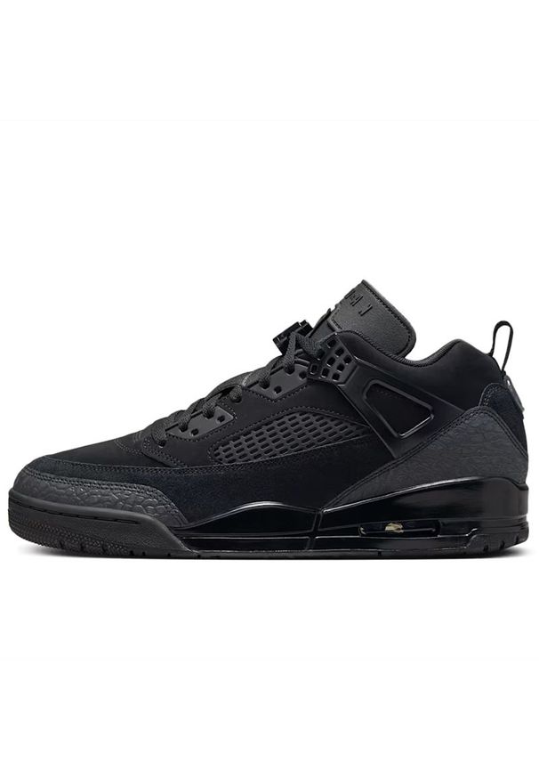 Buty męskie Jordan Spizike Low FQ1759-001 - czarne. Kolor: czarny. Materiał: skóra, syntetyk, guma, tkanina. Szerokość cholewki: normalna. Sport: koszykówka