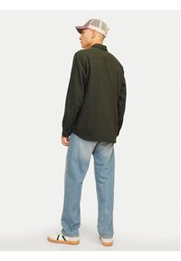 Jack & Jones - Jack&Jones Koszula Joshua 12258429 Zielony Slim Fit. Kolor: zielony. Materiał: syntetyk, bawełna