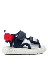 TOMMY HILFIGER - Tommy Hilfiger Sandały T1B2-33421-1591 M Biały. Kolor: biały