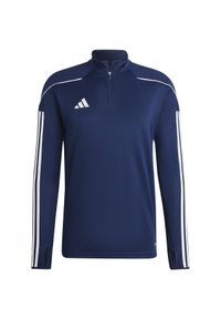 Bluza piłkarska męska Adidas Tiro 23 League Training Track Top. Kolor: niebieski, wielokolorowy, biały. Sport: piłka nożna