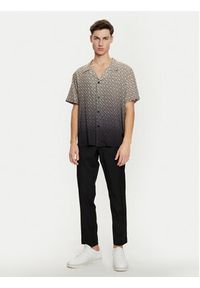 BOSS - Boss Koszula Vale 50534342 Czarny Regular Fit. Kolor: czarny. Materiał: wiskoza