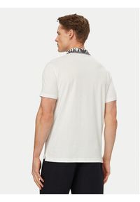 Emporio Armani Polo EM000571 AF20432 U0002 Biały Regular Fit. Typ kołnierza: polo. Kolor: biały. Materiał: bawełna #2