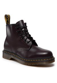 Dr. Martens Glany 101 Ys 27282626 Bordowy. Kolor: czerwony. Materiał: skóra #5