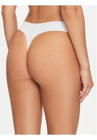 Calvin Klein Underwear Komplet 3 par stringów Thong 3Pk 000QD5219E Kolorowy. Materiał: bawełna. Wzór: kolorowy #8