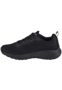 skechers - Buty do chodzenia męskie Skechers Bbk Bobs Squad. Zapięcie: sznurówki. Kolor: czarny. Materiał: guma, materiał, syntetyk, tkanina. Szerokość cholewki: normalna. Sport: turystyka piesza