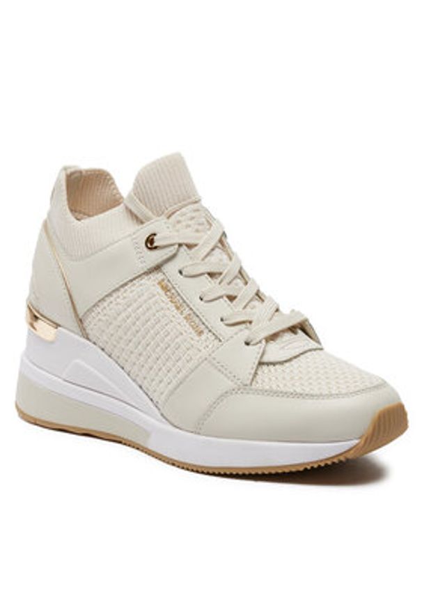 MICHAEL Michael Kors Sneakersy Georgie 43S4GEFS1D Écru. Materiał: materiał