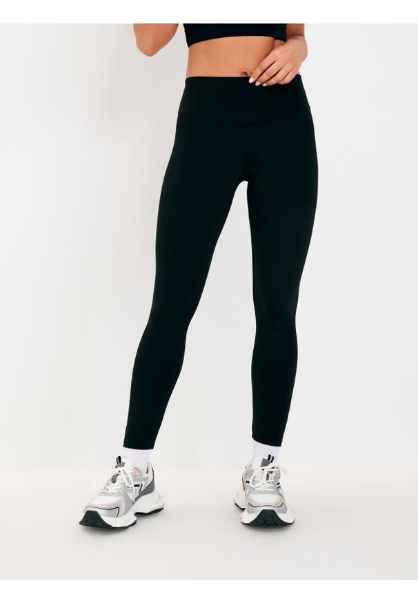Sinsay - Legginsy GYM HARD - czarny. Kolor: czarny