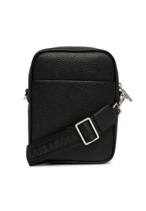 Karl Lagerfeld - KARL LAGERFELD Saszetka A3M30171 Czarny. Kolor: czarny. Materiał: skóra