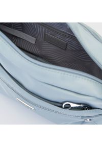 Wittchen - Damska torebka nylonowa. Kolor: niebieski. Rozmiar: średnie. Styl: casual, wakacyjny. Rodzaj torebki: na ramię #2