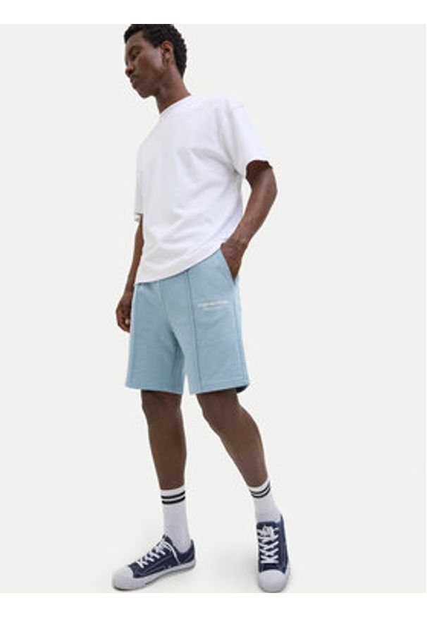 Jack & Jones Szorty sportowe Vesterbro 12252251 Zielony Loose Fit. Kolor: zielony. Materiał: syntetyk, bawełna. Styl: sportowy
