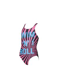 Strój Kąpielowy Arena Swim&Roll Junior. Kolor: różowy