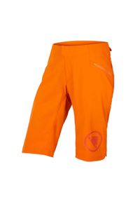 ENDURA - Spodenki rowerowe damskie Endura Singletrack Lite Short Std. Kolor: pomarańczowy