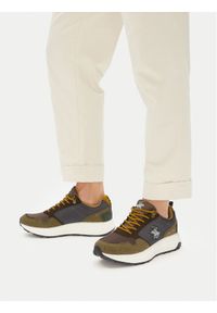 Beverly Hills Polo Club Sneakersy CEO-V5-DARIO Khaki. Kolor: brązowy. Materiał: materiał #1