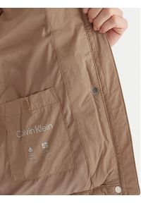 Calvin Klein Jeans Kurtka puchowa LV044D522G Beżowy Regular Fit. Kolor: beżowy. Materiał: syntetyk #4