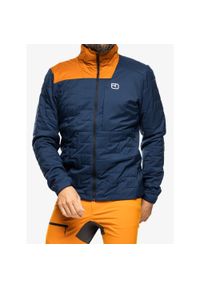 ORTOVOX - Kurtka skiturowa męska Ortovox Swisswool Piz Segnas Jacket. Kolor: niebieski