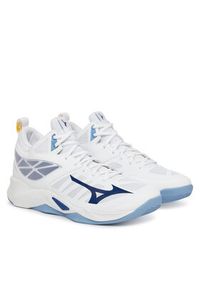 Mizuno Buty halowe Wave Dimension Mid V1GA2245 Biały. Kolor: biały. Materiał: materiał. Model: Mizuno Wave #6