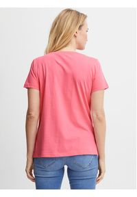 Fransa T-Shirt 20612083 Różowy Regular Fit. Kolor: różowy. Materiał: bawełna #7