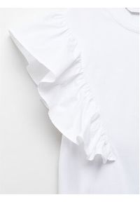 mango - Mango Bluzka Pope 67037140 Biały Regular Fit. Kolor: biały. Materiał: bawełna #3