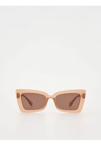 Reserved - Okulary przeciwsłoneczne - brązowy. Kolor: brązowy #1