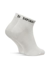 Emporio Armani Underwear Zestaw 3 par niskich skarpet męskich 300048 4F254 02910 Kolorowy. Materiał: bawełna, materiał. Wzór: kolorowy #3