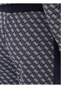 Guess Spodnie dresowe V6RB09 K2042 Granatowy Wide Leg. Kolor: niebieski. Materiał: syntetyk #2