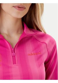 Adidas - adidas Bluza Half-Zip Graphic Football JW3638 Różowy Regular Fit. Kolor: różowy. Materiał: syntetyk #4