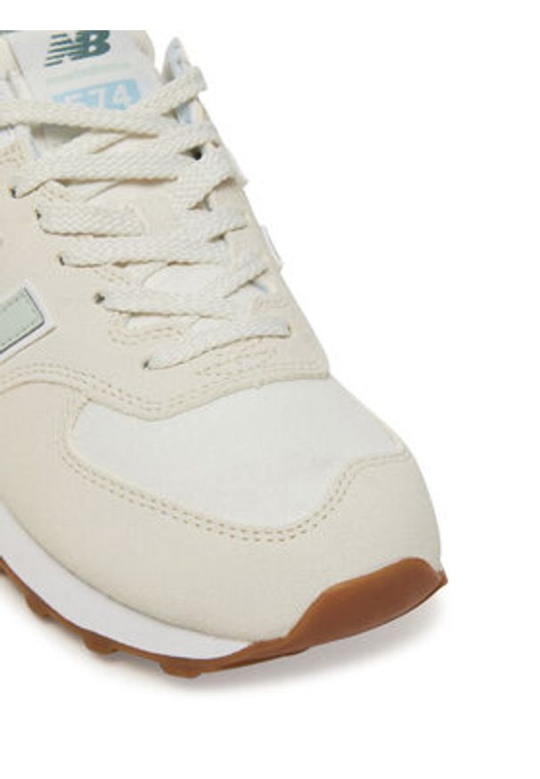 New Balance Sneakersy WL574CGR Beżowy. Kolor: beżowy. Materiał: zamsz, skóra. Model: New Balance 574