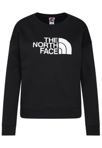 The North Face Bluza Drew Peak Crew NF0A3S4G Czarny Regular Fit. Kolor: czarny. Materiał: bawełna