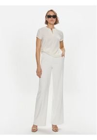 Calvin Klein Bluzka K20K207062 Biały Regular Fit. Kolor: biały. Materiał: syntetyk #4