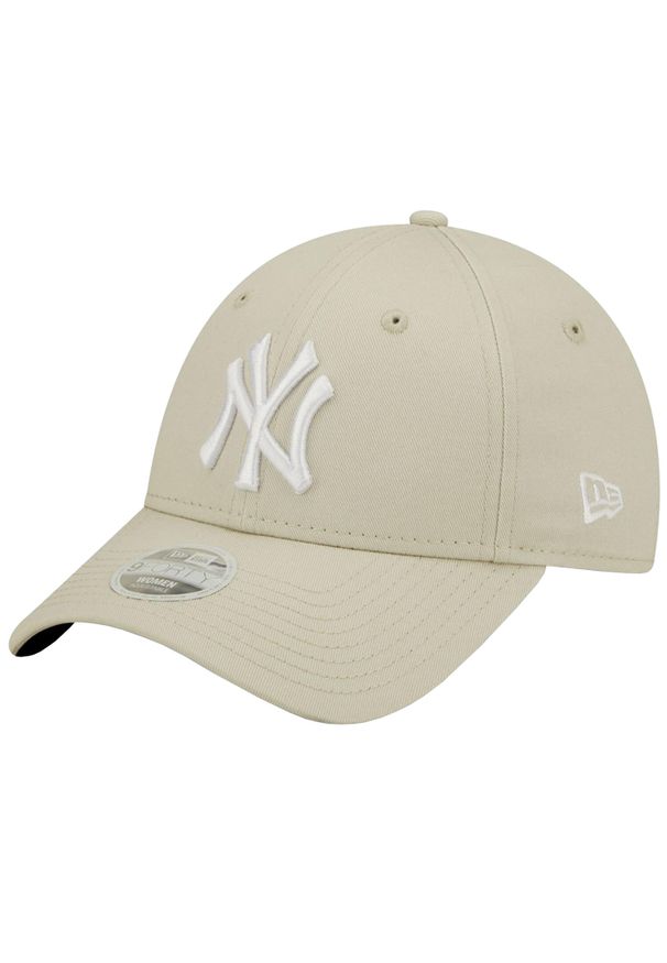 Czapka z daszkiem damska New Era wmns 9FORTY New York Yankees Cap. Kolor: beżowy