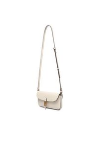 Pinko - PINKO Torebka Saddle Flat AI 25-26 PCPL 105349 A1ZX Écru. Materiał: skórzane