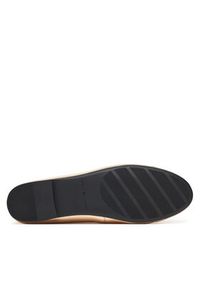 TOMMY HILFIGER - Tommy Hilfiger Baleriny Metallic Toe-Cap FW0FW08920 Złoty. Kolor: złoty. Materiał: skóra #6