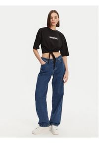 only - ONLY T-Shirt Serena 15343356 Czarny Regular Fit. Kolor: czarny. Materiał: bawełna #7