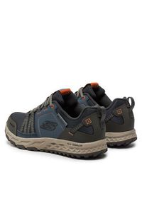 skechers - Skechers Sneakersy Escape Plan 51591/NVOR Granatowy. Kolor: niebieski. Materiał: materiał #3