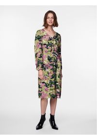 Pieces Sukienka koszulowa 17142593 Kolorowy Regular Fit. Materiał: wiskoza. Wzór: kolorowy. Typ sukienki: koszulowe #1