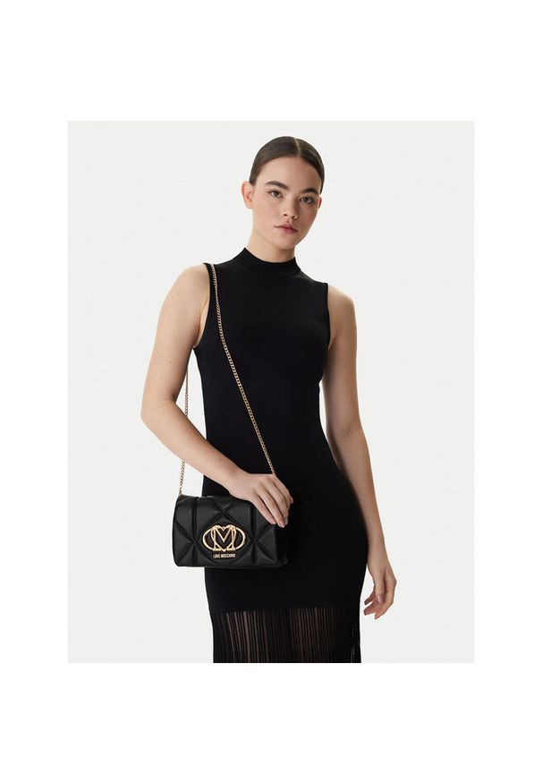 Love Moschino - Torebka LOVE MOSCHINO. Kolor: czarny