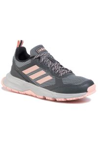 Adidas - Buty adidas Rockadia Trail 3.0 EG2523 Gresix/Glopnk/Gretwo. Kolor: szary. Materiał: materiał #1