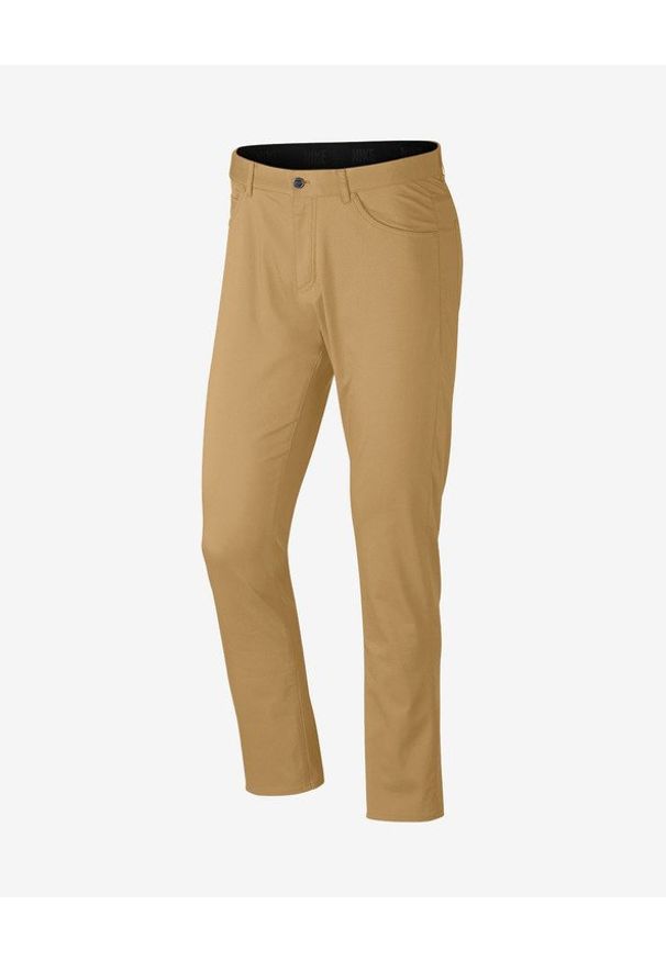 Nike Flex Spodnie Brązowy. Kolor: brązowy. Materiał: poliester, bawełna, elastan